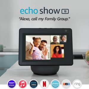 أمازون أليكسا إيكو شو 10 الجيل الثالث Amazon Echo Show 10 3rd Gen HD 10.1 Inch