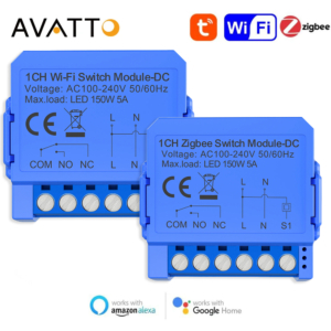 ريليه توصيل سمارت Avatto Dry Contact Wifi + Zigbee